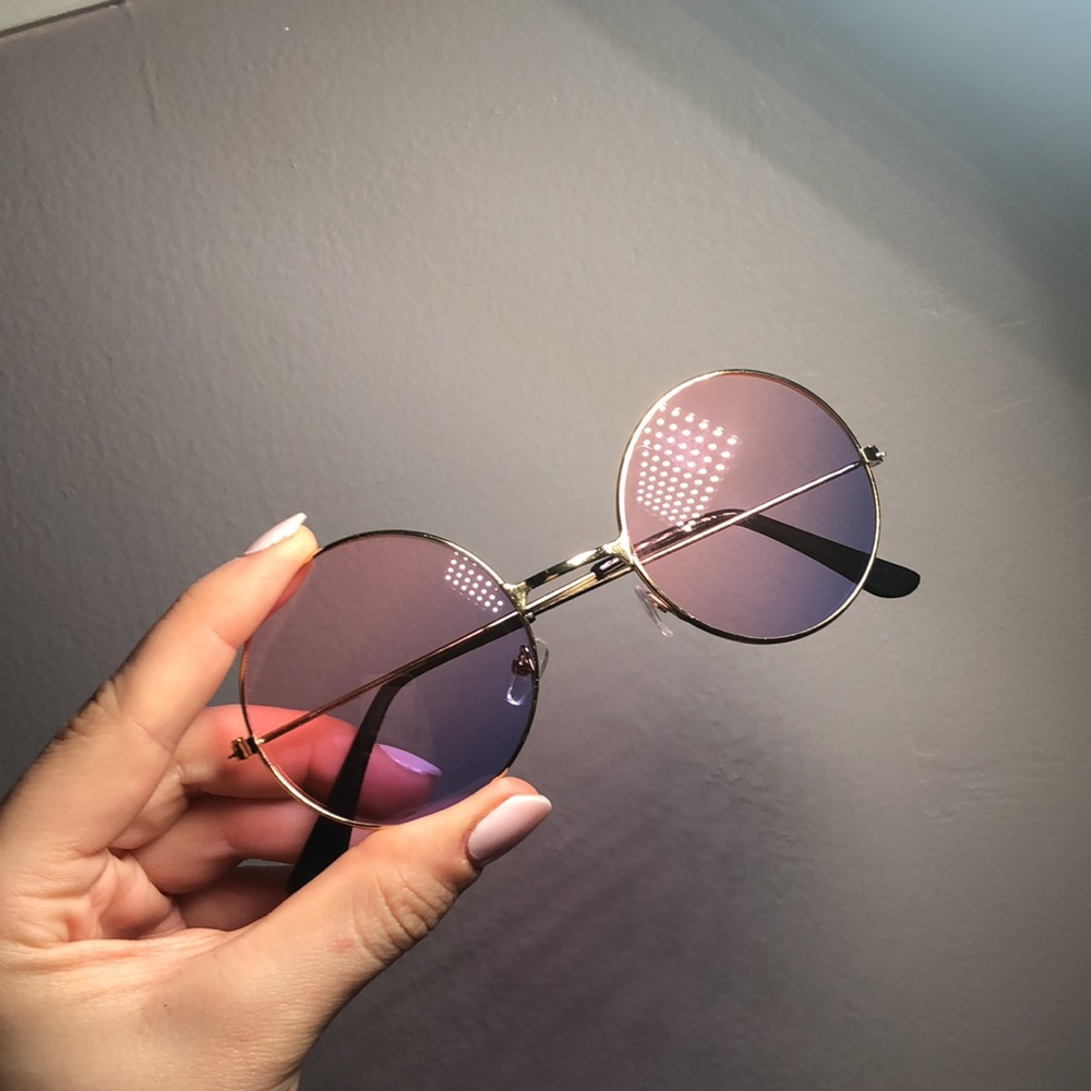 BLULU - ROUND SUNGLASSES (SUNSET) - Picture 2 of 5